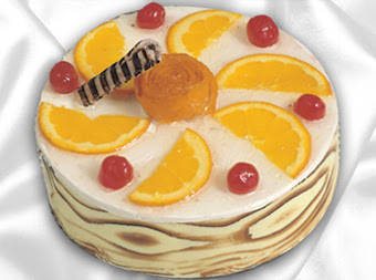 lezzetli pasta satisi 4 ile 6 kisilik yas pasta portakalli pasta  Konya İnternetten çiçek siparişi 