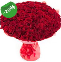 Özel mi Özel buket 101 adet kırmızı gül  Konya internetten çiçek satışı 