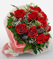 12 adet kırmızı güllerden kaliteli gül  Konya çiçek satışı 