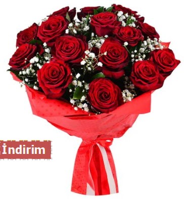 12 Adet kırmızı aşk gülleri  Konya güvenli kaliteli hızlı çiçek 