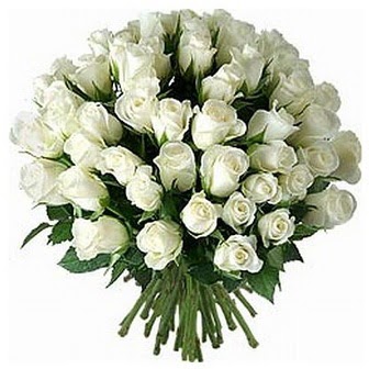  Konya çiçek siparişi vermek  33 adet beyaz gül buketi