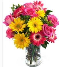Vazoda Karışık mevsim çiçeği  Konya İnternetten çiçek siparişi 