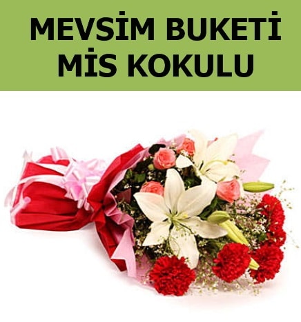 Karışık mevsim buketi mis kokulu bahar  Konya online çiçekçi , çiçek siparişi 